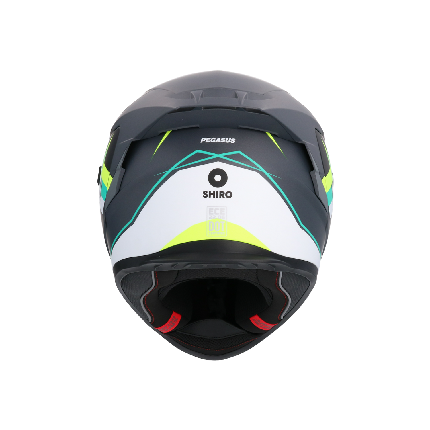 CASCO SHIRO RAPTOR PEGASUS BLACK
