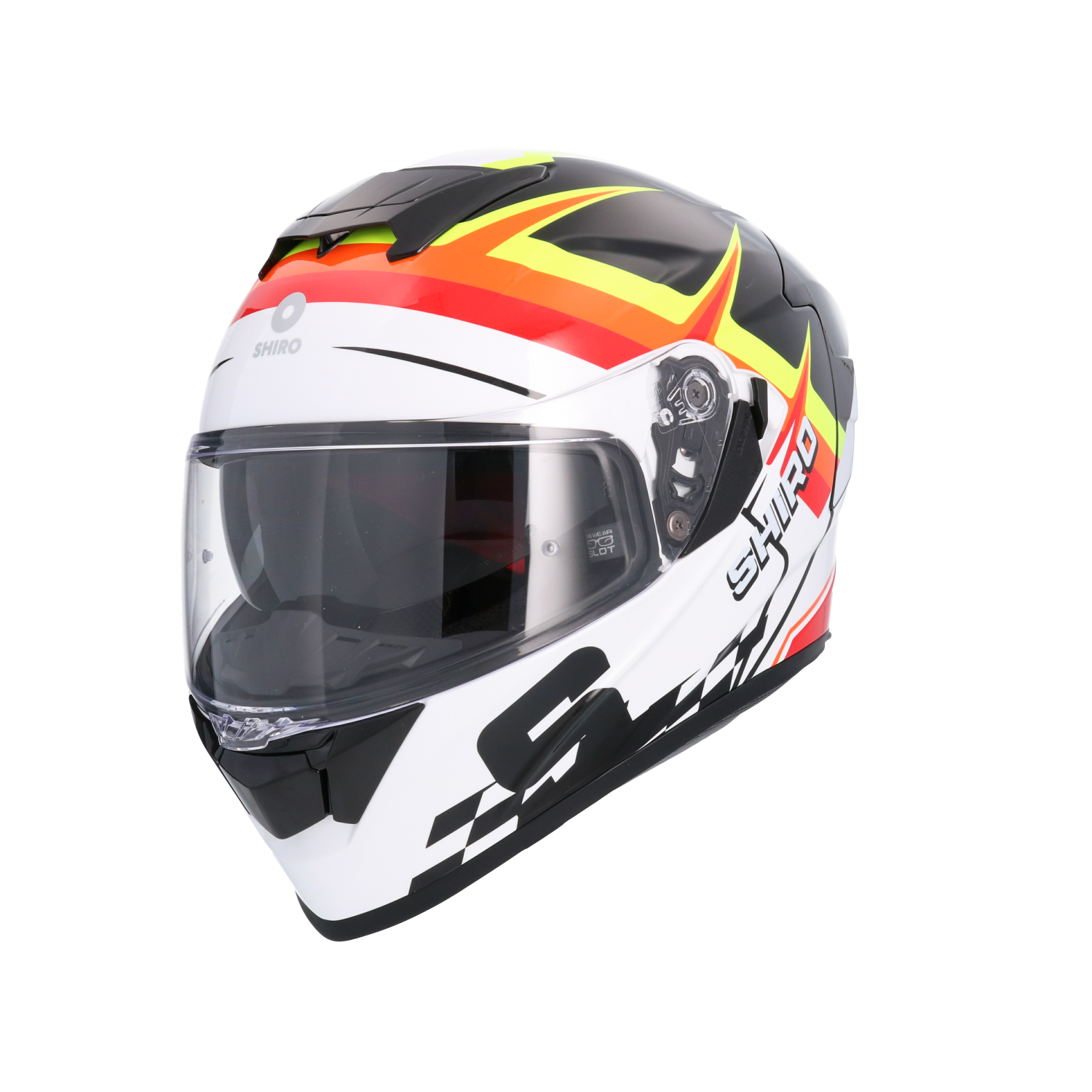 CASCO SHIRO RAPTOR PEGASUS WHITE PEARL