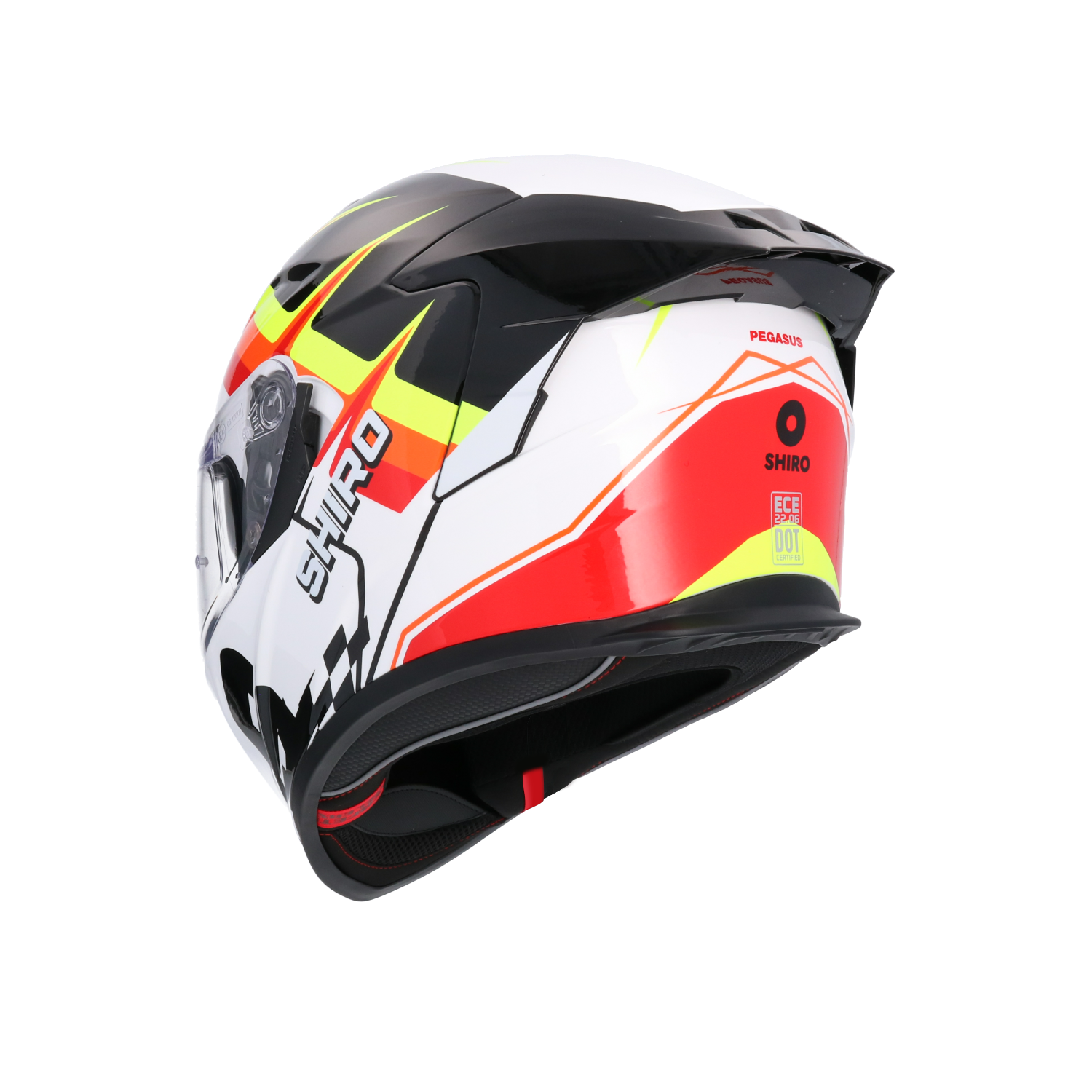 CASCO SHIRO RAPTOR PEGASUS WHITE PEARL