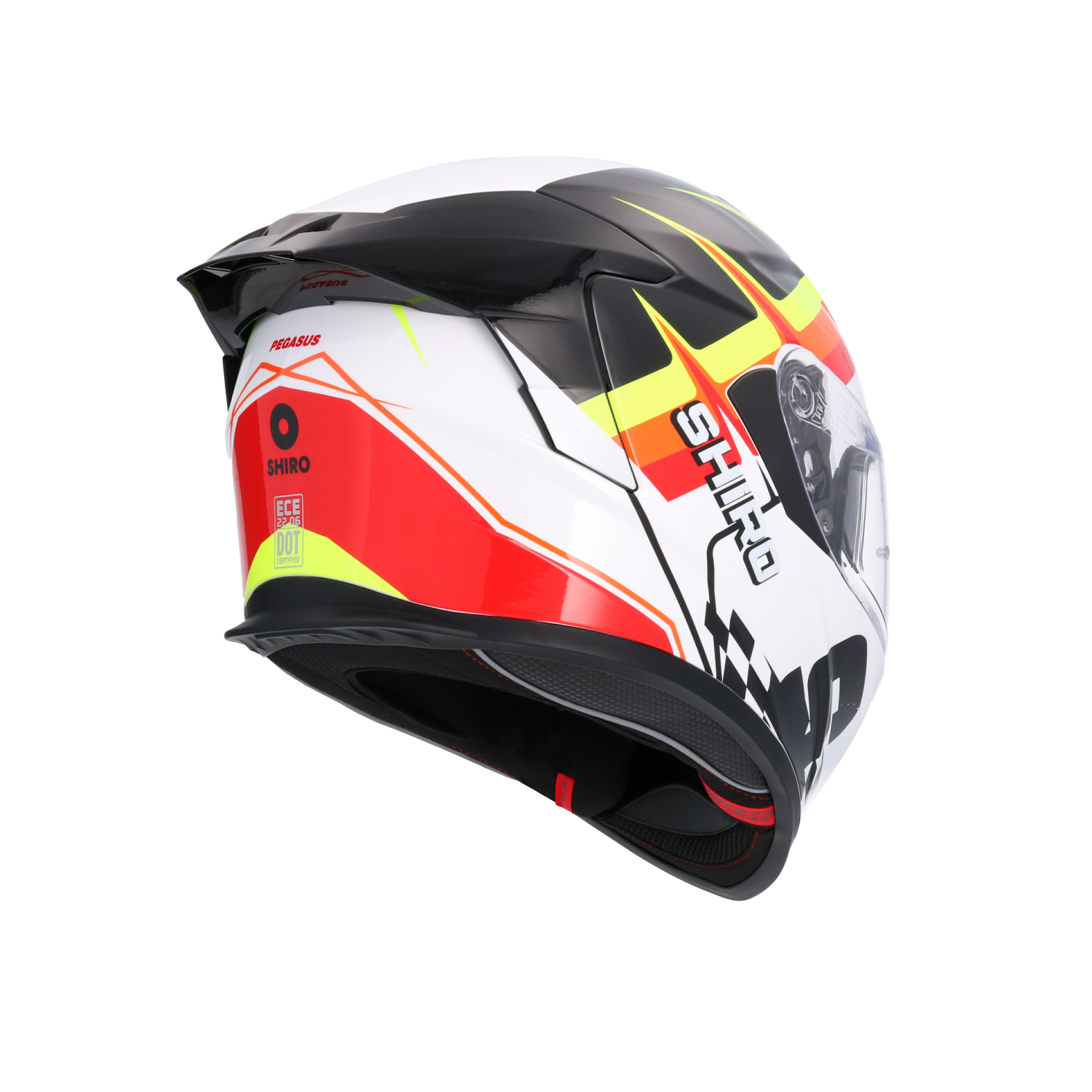 CASCO SHIRO RAPTOR PEGASUS WHITE PEARL