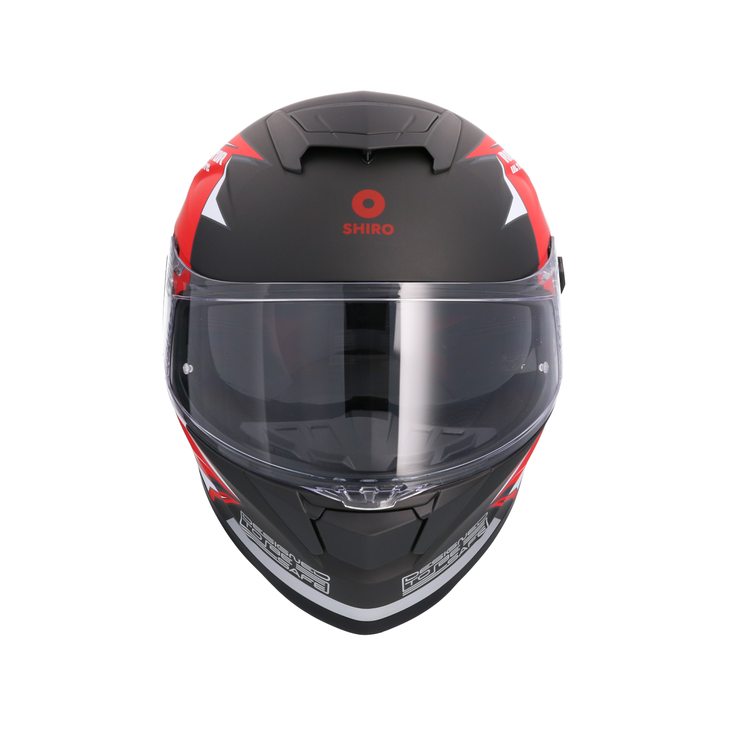 CASCO SHIRO RAPTOR ULTIMATE MATT RED