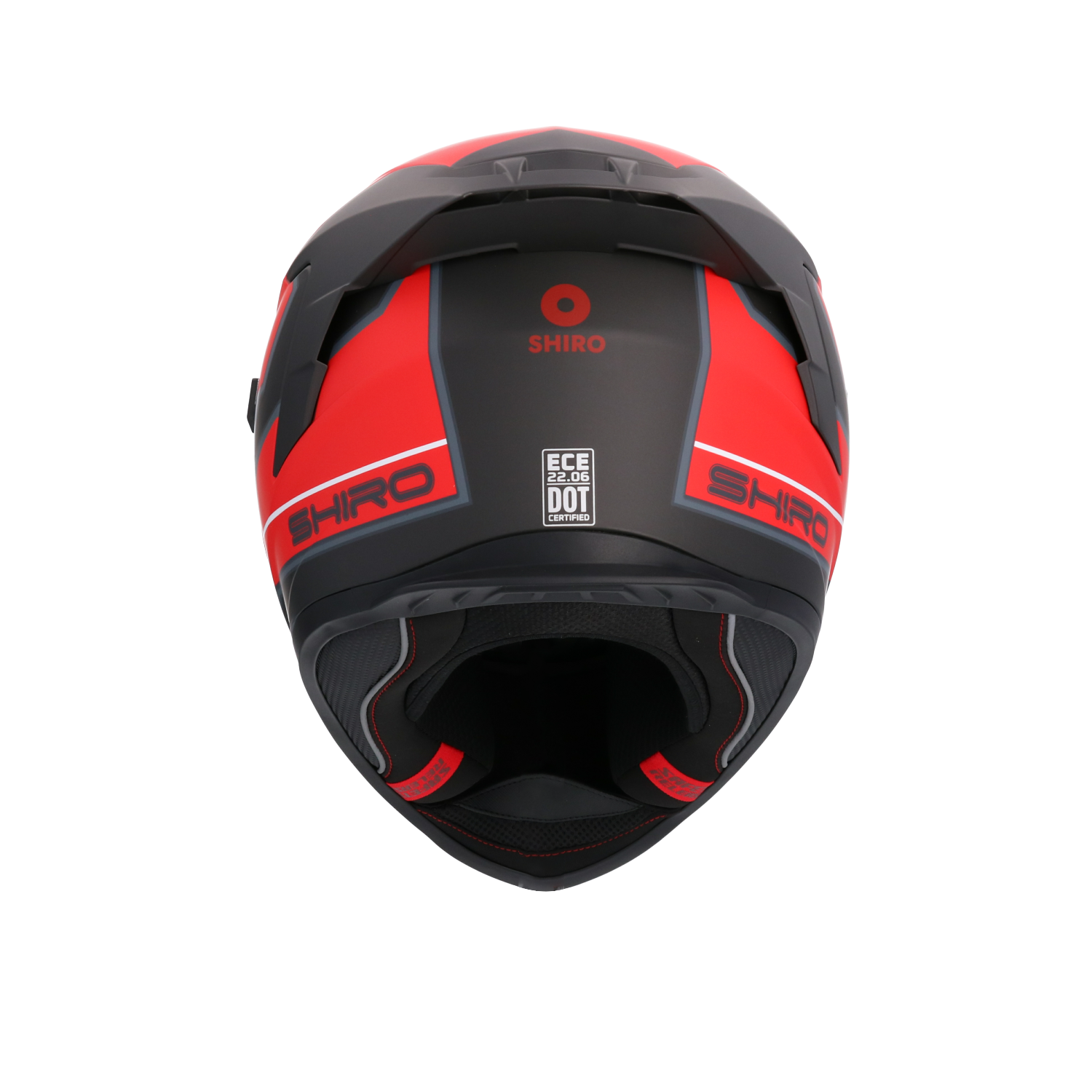 CASCO SHIRO RAPTOR ULTIMATE MATT RED