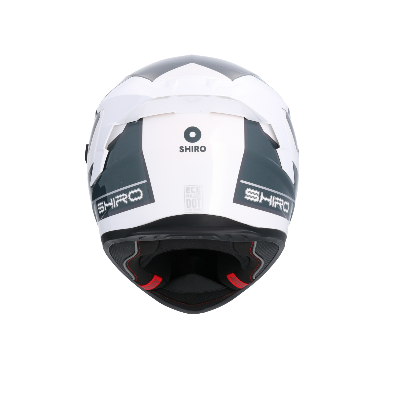 CASCO SHIRO RAPTOR ULTIMATE WHITE BLUE