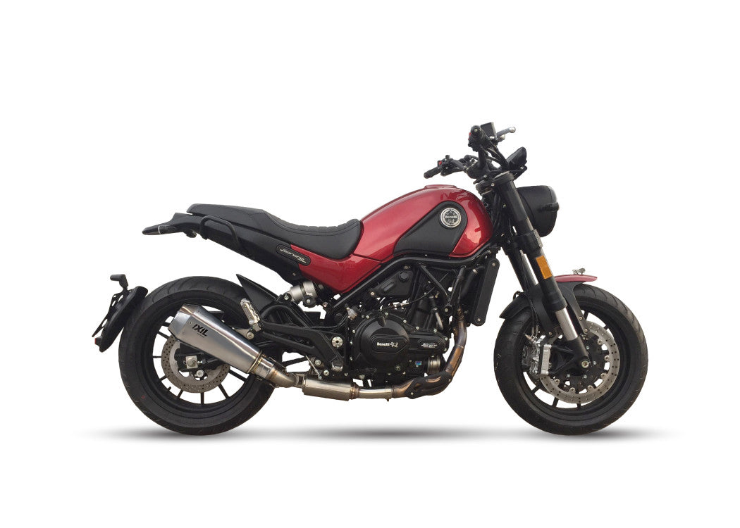 ESCAPE IXIL SLIP ON - RACE XTREM BLACK - BENELLI LEONCINO 500 17-21 (P18)