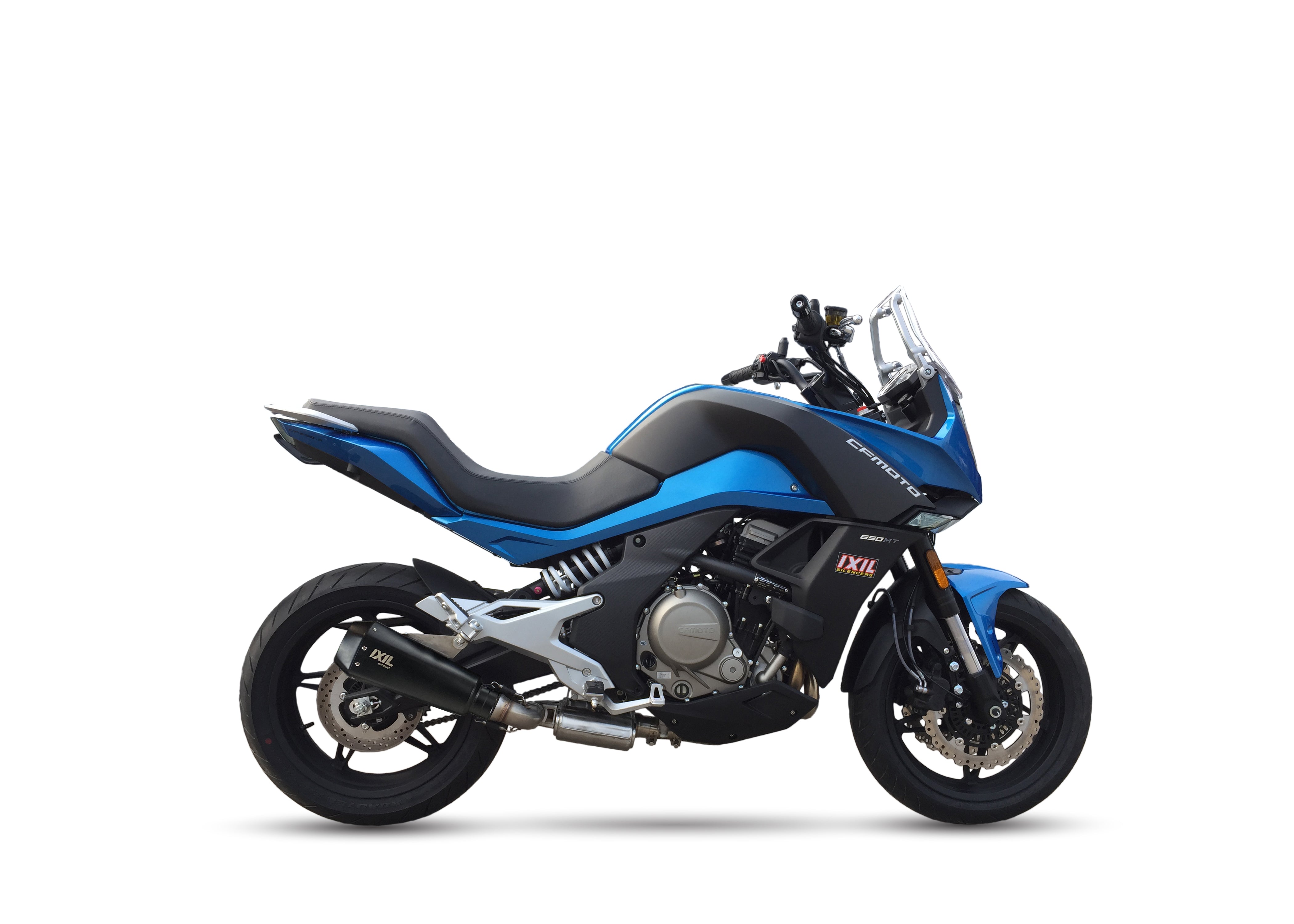 ESCAPE IXIL SLIP ON - RACE XTREM BLACK - CFMOTO 650 MT (CF650-3F CF650-3C)