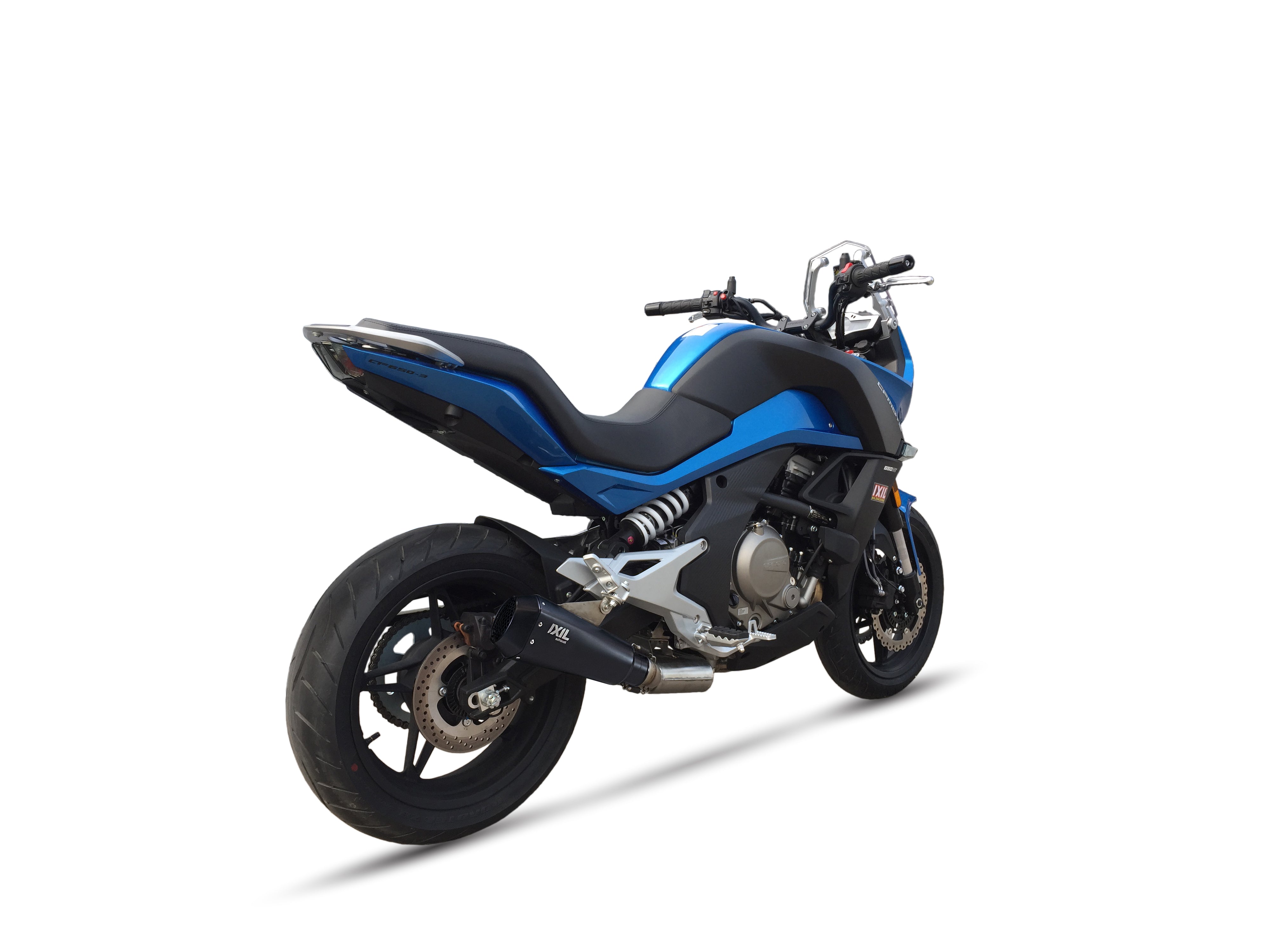 ESCAPE IXIL SLIP ON - RACE XTREM BLACK - CFMOTO 650 MT (CF650-3F CF650-3C)