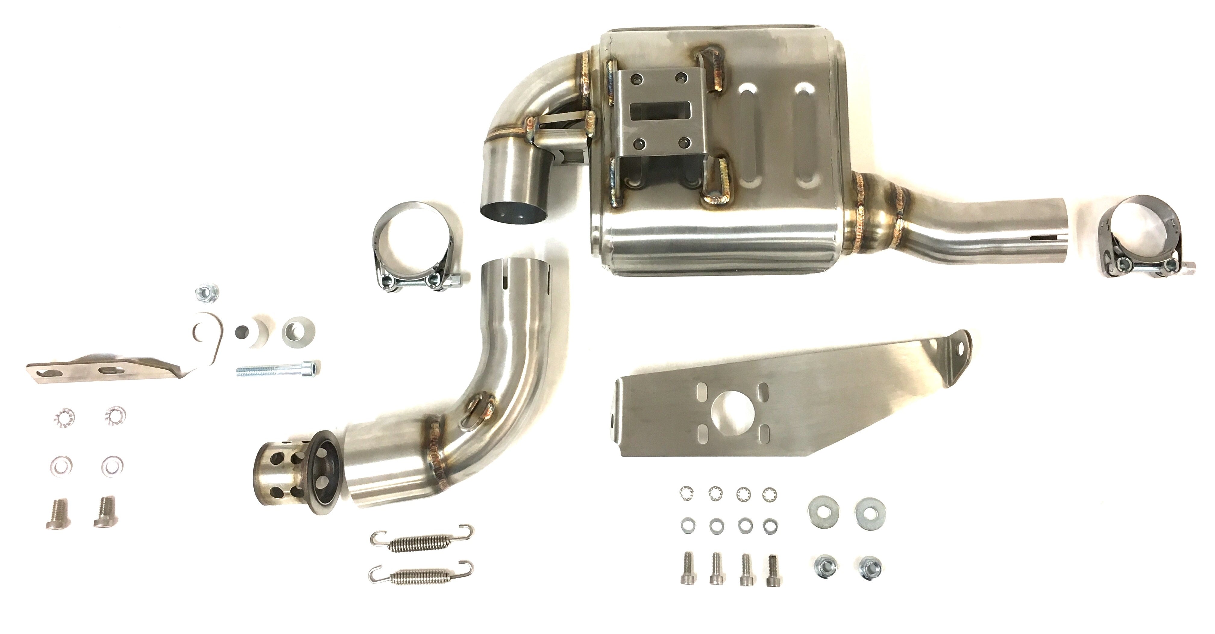 ESCAPE IXIL SLIP ON - RACE XTREM BLACK - BENELLI LEONCINO 500 17-21 (P18)