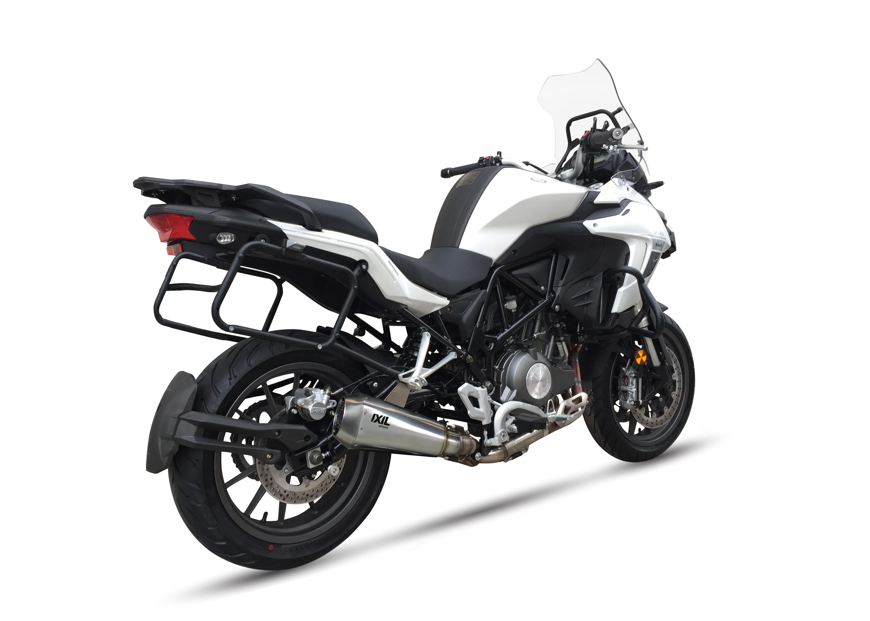 ESCAPE IXIL SLIP ON - RACE XTREM BLACK - BENELLI TRK 502 16-21 (P16)