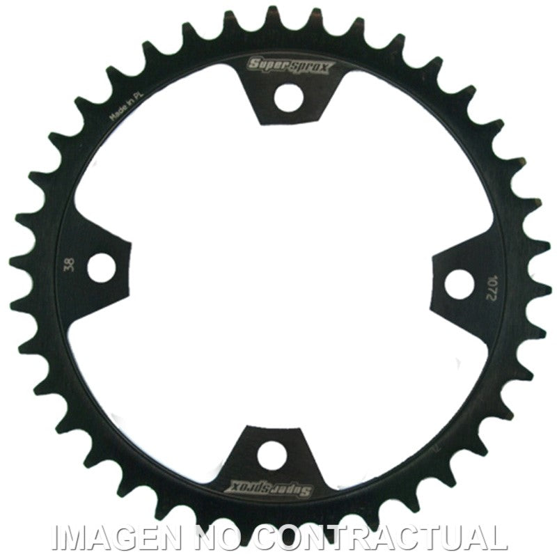 CORONA SUPERSPROX ACERO KYMCO 520 X 38  - RFE1072X38BLK