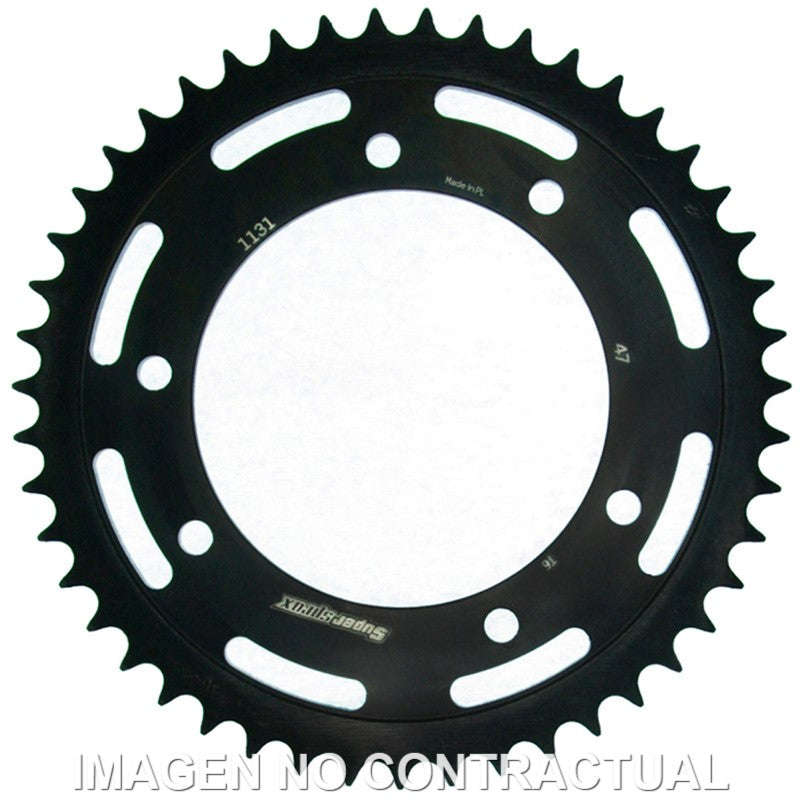 CORONA SUPERSPROX ACERO RIEJU 420 X 47  - RFE1131X47BLK