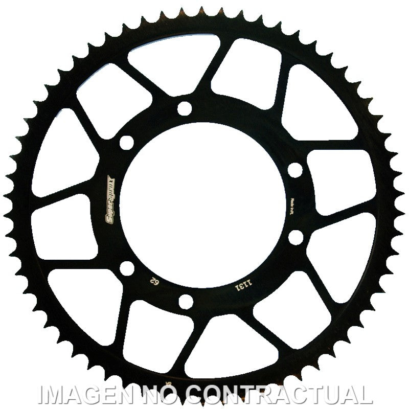 CORONA SUPERSPROX ACERO YAMAHA 420 X 62  - RFE1131X62BLK