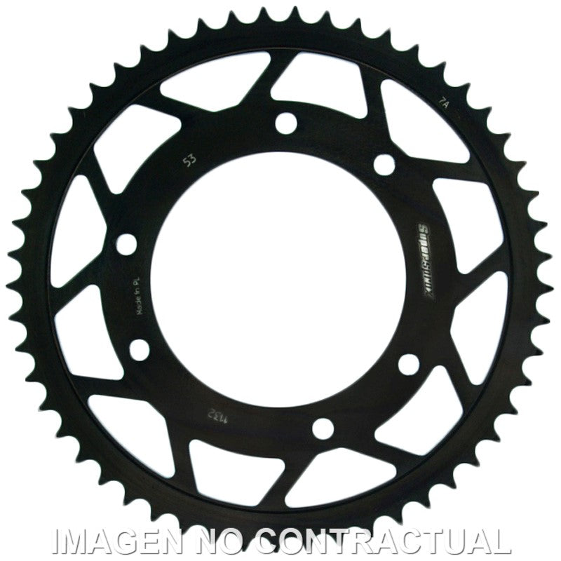 CORONA SUPERSPROX ACERO DERBI 420 X 53  - RFE1132X53BLK