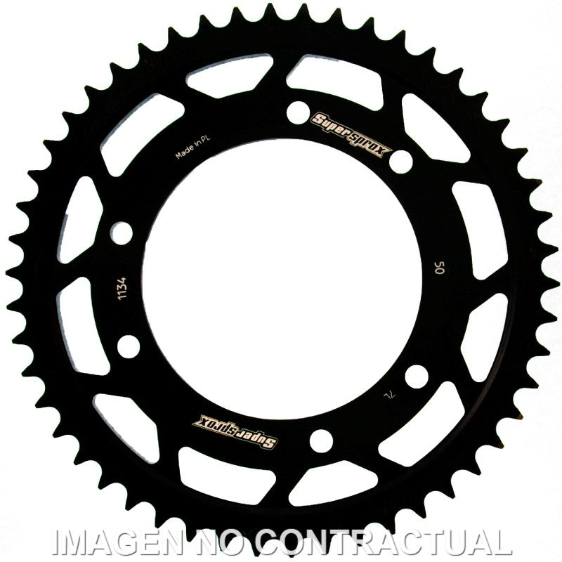 CORONA SUPERSPROX ACERO YAMAHA 428 X 50  - RFE1134X50BLK