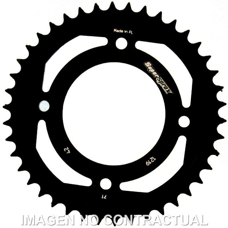 CORONA SUPERSPROX ACERO HONDA 428 X 42  - RFE1219X42BLK