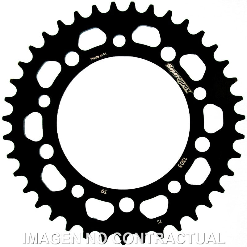 CORONA SUPERSPROX ACERO HONDA 520 X 39  - RFE1303X39BLK