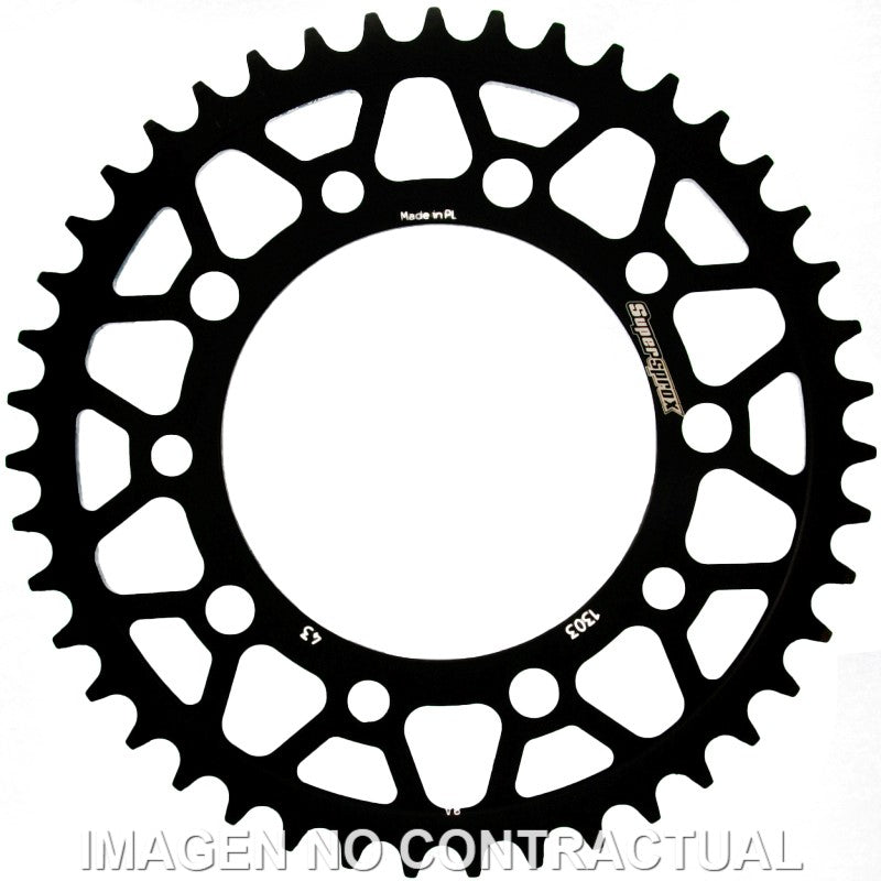 CORONA SUPERSPROX ACERO HONDA 520 X 43  - RFE1303X43BLK