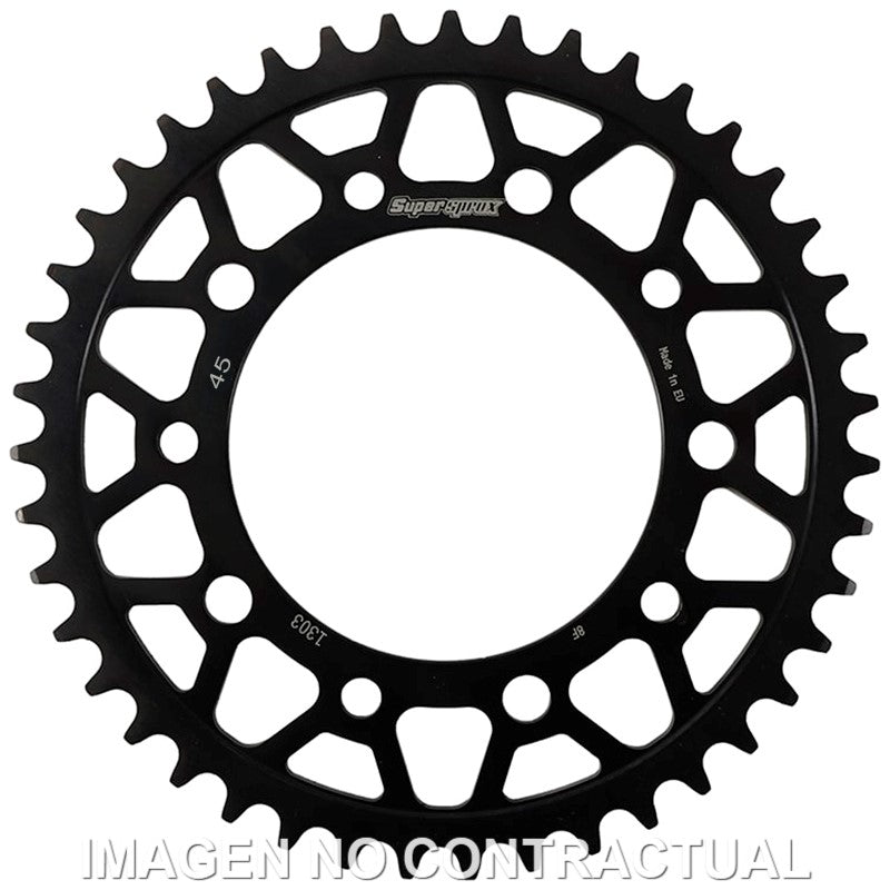 CORONA SUPERSPROX ACERO HONDA 520 X 45  - RFE1303X45BLK