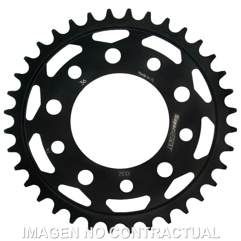 CORONA SUPERSPROX ACERO HONDA 525 X 36  - RFE1332X36BLK