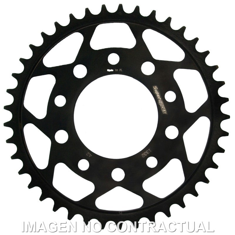 CORONA SUPERSPROX ACERO HONDA 525 X 42  - RFE1332X42BLK