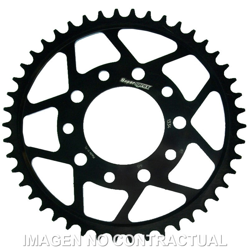 CORONA SUPERSPROX ACERO TRIUMPH 530 X 46  - RFE1334X46BLK