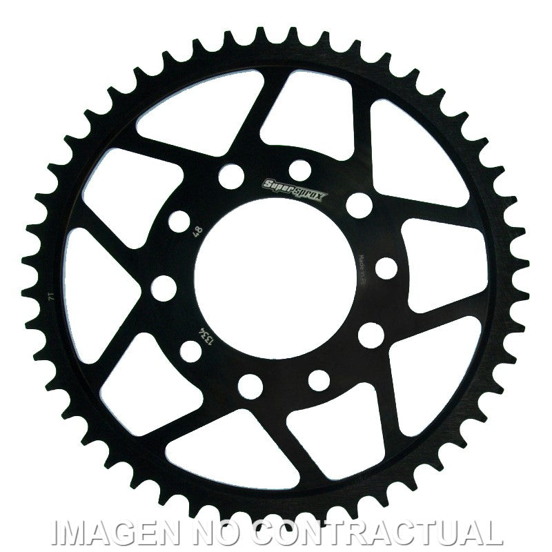 CORONA SUPERSPROX ACERO TRIUMPH 530 X 48  - RFE1334X48BLK