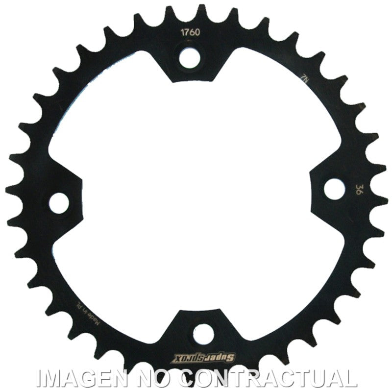 CORONA SUPERSPROX ACERO SUZUKI 520 X 36  - RFE1760X36BLK