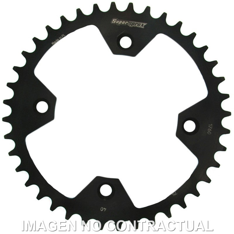 CORONA SUPERSPROX ACERO SUZUKI 520 X 40  - RFE1760X40BLK