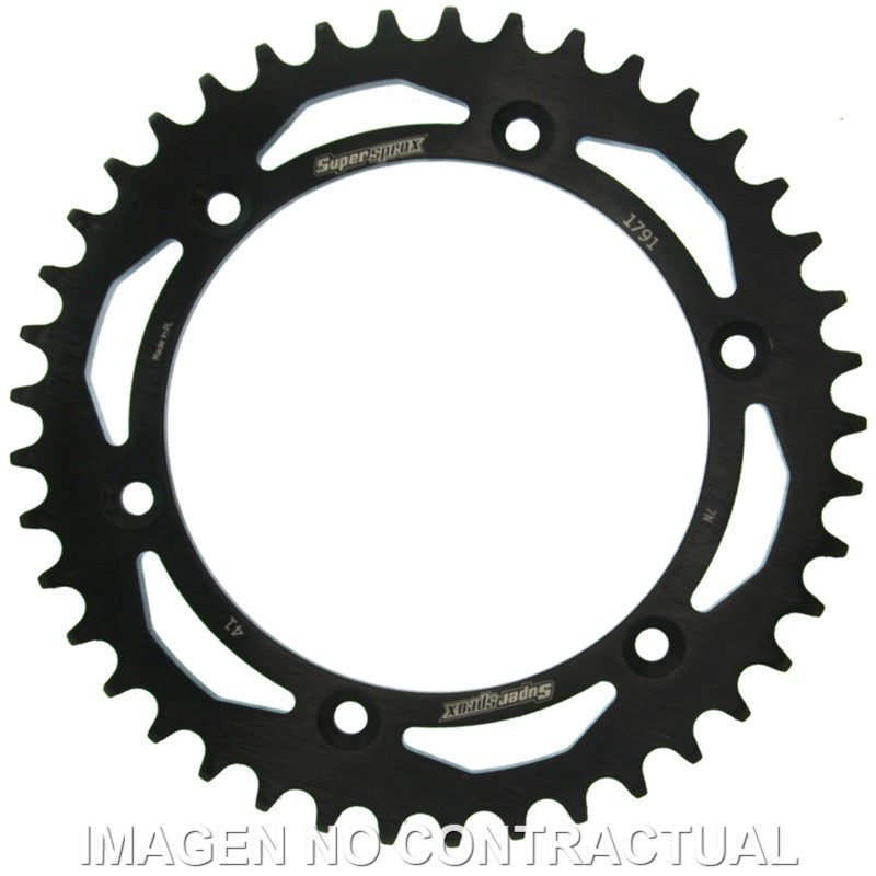 CORONA SUPERSPROX ACERO SUZUKI 525 X 41  - RFE1791X41BLK