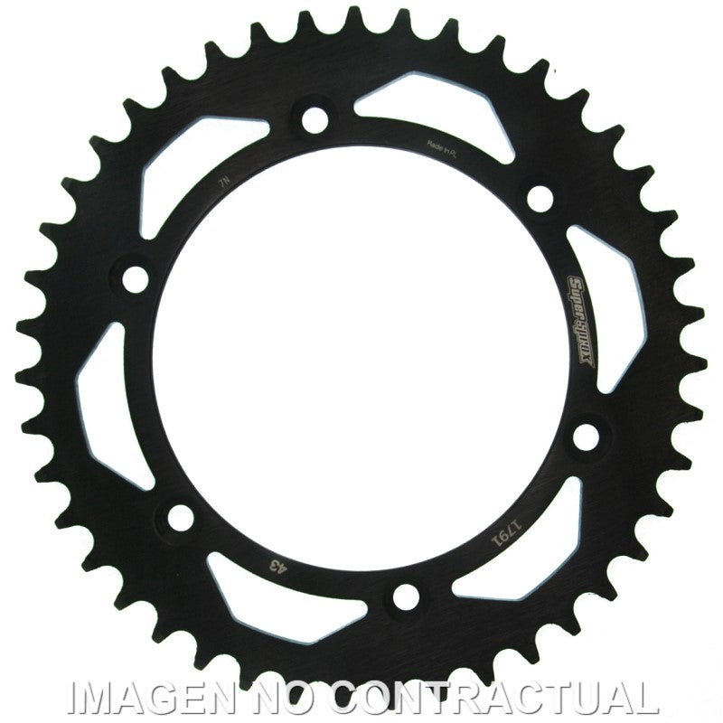 CORONA SUPERSPROX ACERO SUZUKI 525 X 43  - RFE1791X43BLK