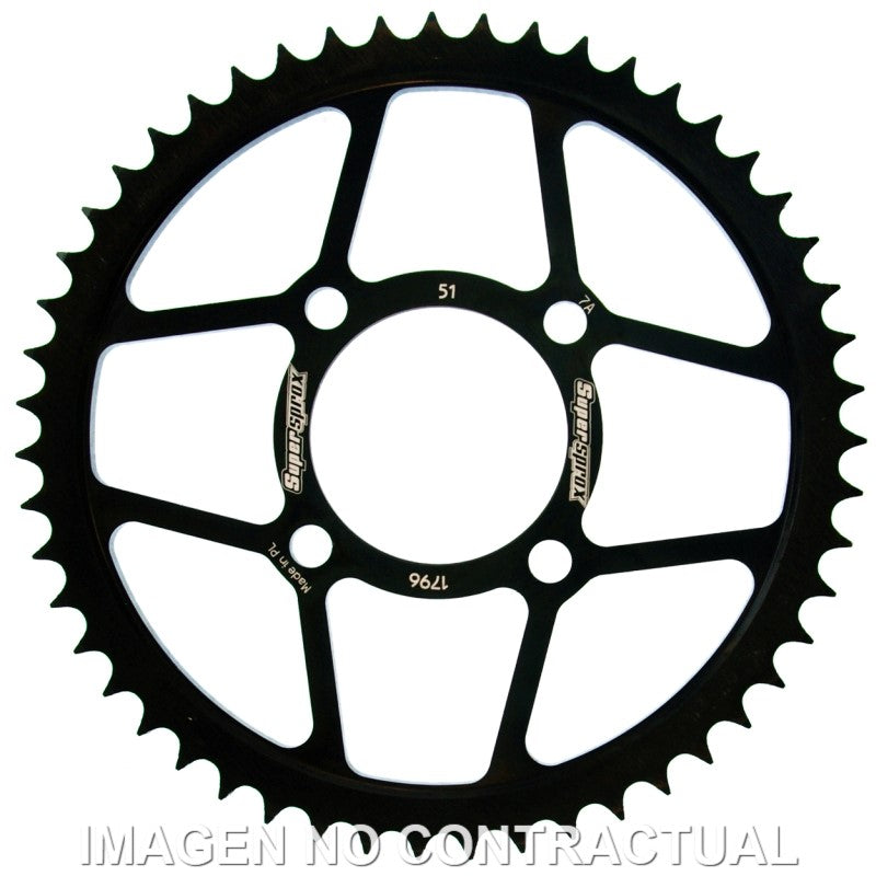 CORONA SUPERSPROX ACERO SUZUKI 428 X 51  - RFE1796X51BLK