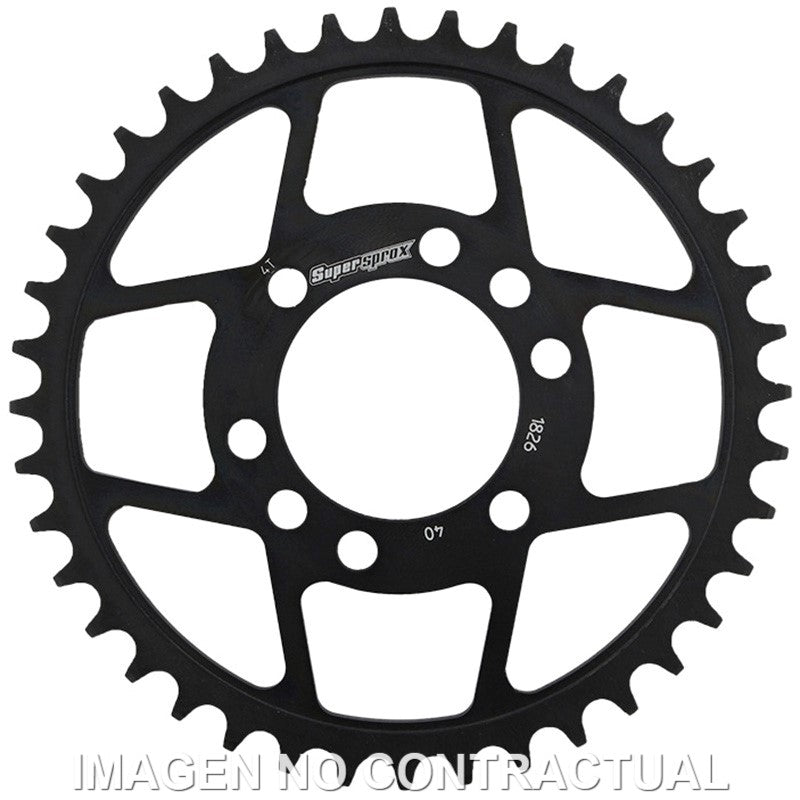 CORONA SUPERSPROX ACERO SUZUKI 520 X 40  - RFE1826X40BLK