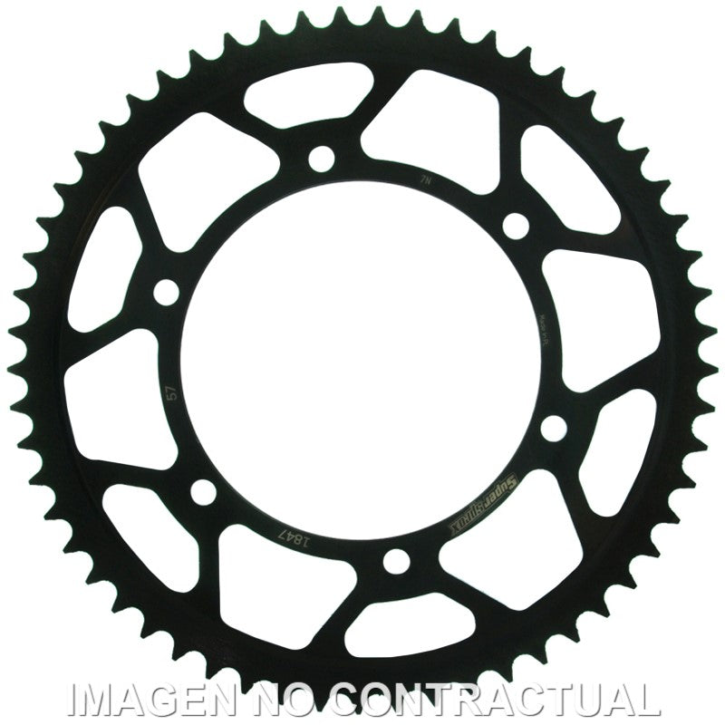 CORONA SUPERSPROX ACERO YAMAHA 428 X 57  - RFE1847X57BLK