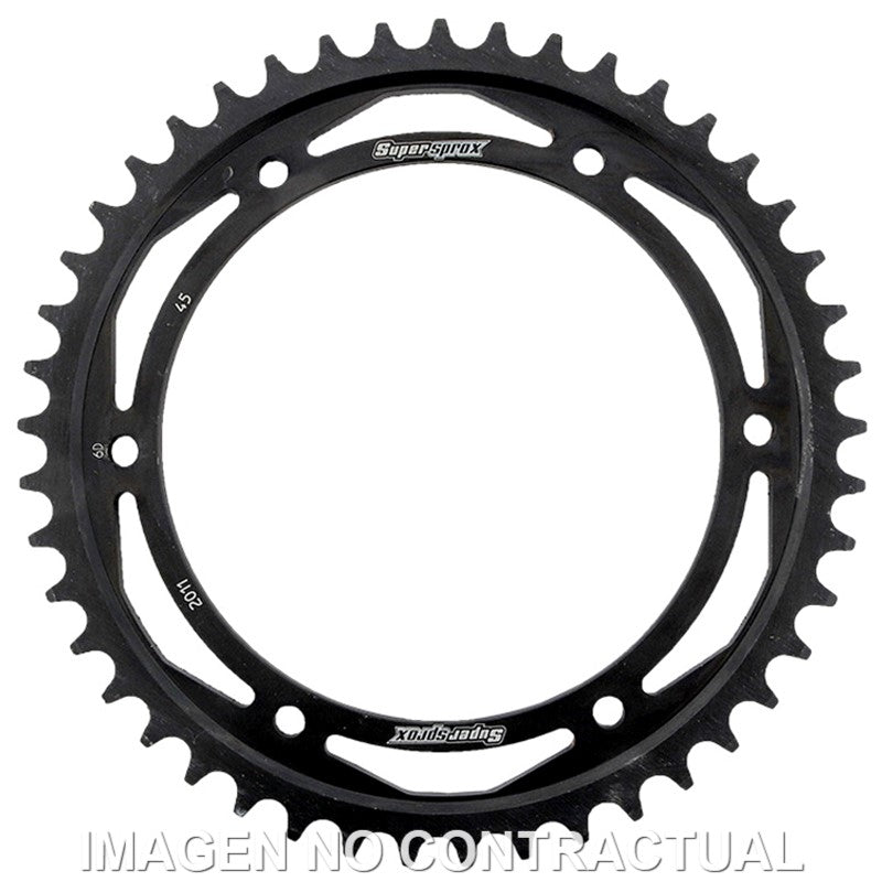 CORONA SUPERSPROX ACERO TRIUMPH 530 X 45  - RFE2011X45BLK