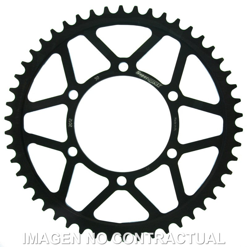 CORONA SUPERSPROX ACERO TRIUMPH 525 X 50  - RFE2012X50BLK