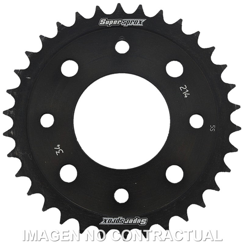 CORONA SUPERSPROX ACERO HONDA 420 X 34  - RFE214X34BLK