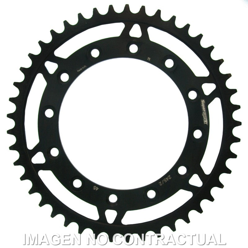 CORONA SUPERSPROX ACERO HONDA 520 X 45  - RFE2452X45BLK