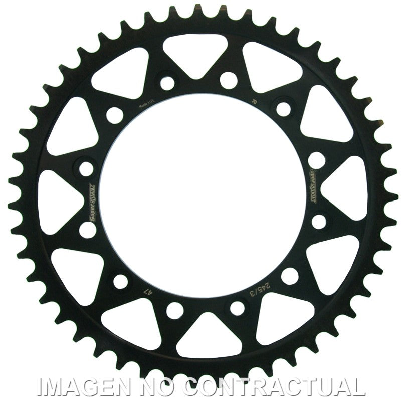 CORONA SUPERSPROX ACERO HONDA 520 X 47  - RFE2453X47BLK