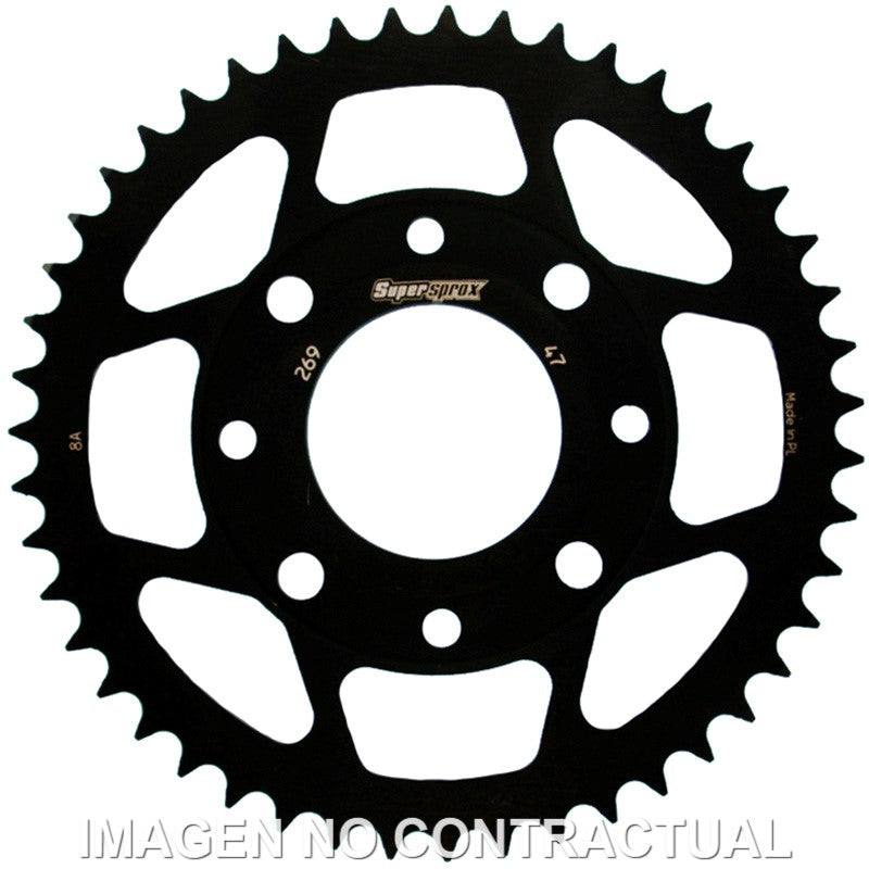 CORONA SUPERSPROX ACERO KYMCO 428 X 47  - RFE269X47BLK