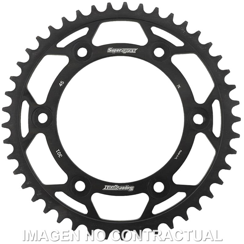 CORONA SUPERSPROX ACERO HONDA 520 X 45  - RFE301X45BLK