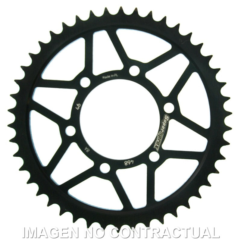 CORONA SUPERSPROX ACERO KAWASAKI 428 X 46  - RFE468X46BLK