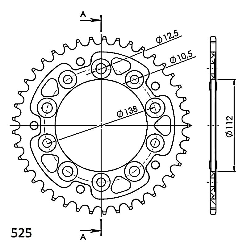 CORONA SUPERSPROX STEALTH AZUL 41 D  - RST1304X41BLU
