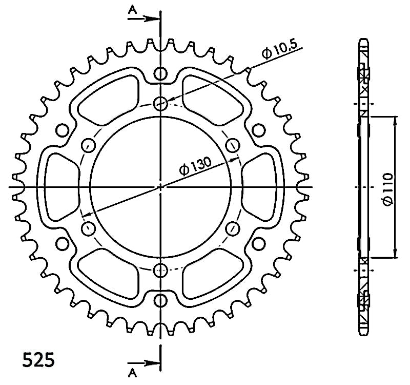 CORONA SUPERSPROX STEALTH AZUL 43 D  - RST480X43BLU