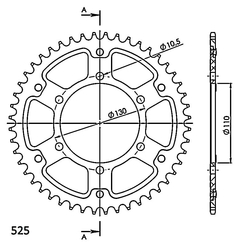 CORONA SUPERSPROX STEALTH AZUL 45 D  - RST480X45BLU