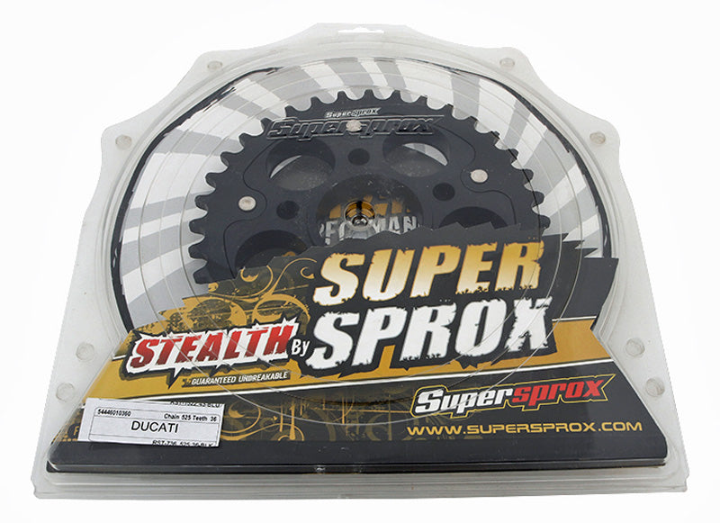 CORONA SUPERSPROX STEALTH NEGRA DUCATI 525 X 36  - RST736525X36BLK