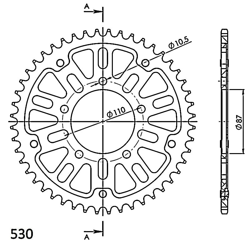 CORONA SUPERSPROX STEALTH AZUL 47 D  - RST829X47BLU