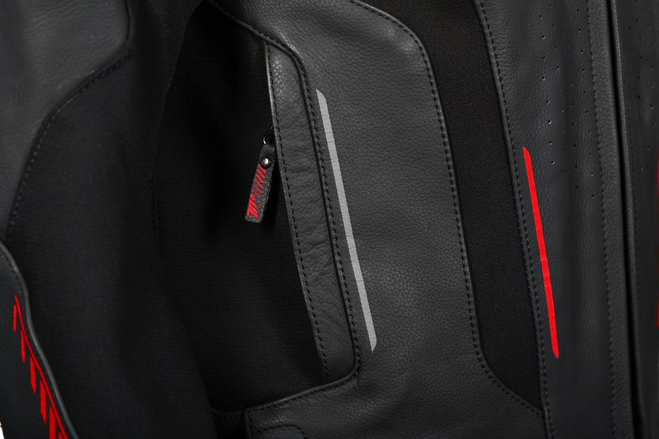 CHAQUETA SD-JL24 SPOILER HOMBRE NEGRO/ROJO