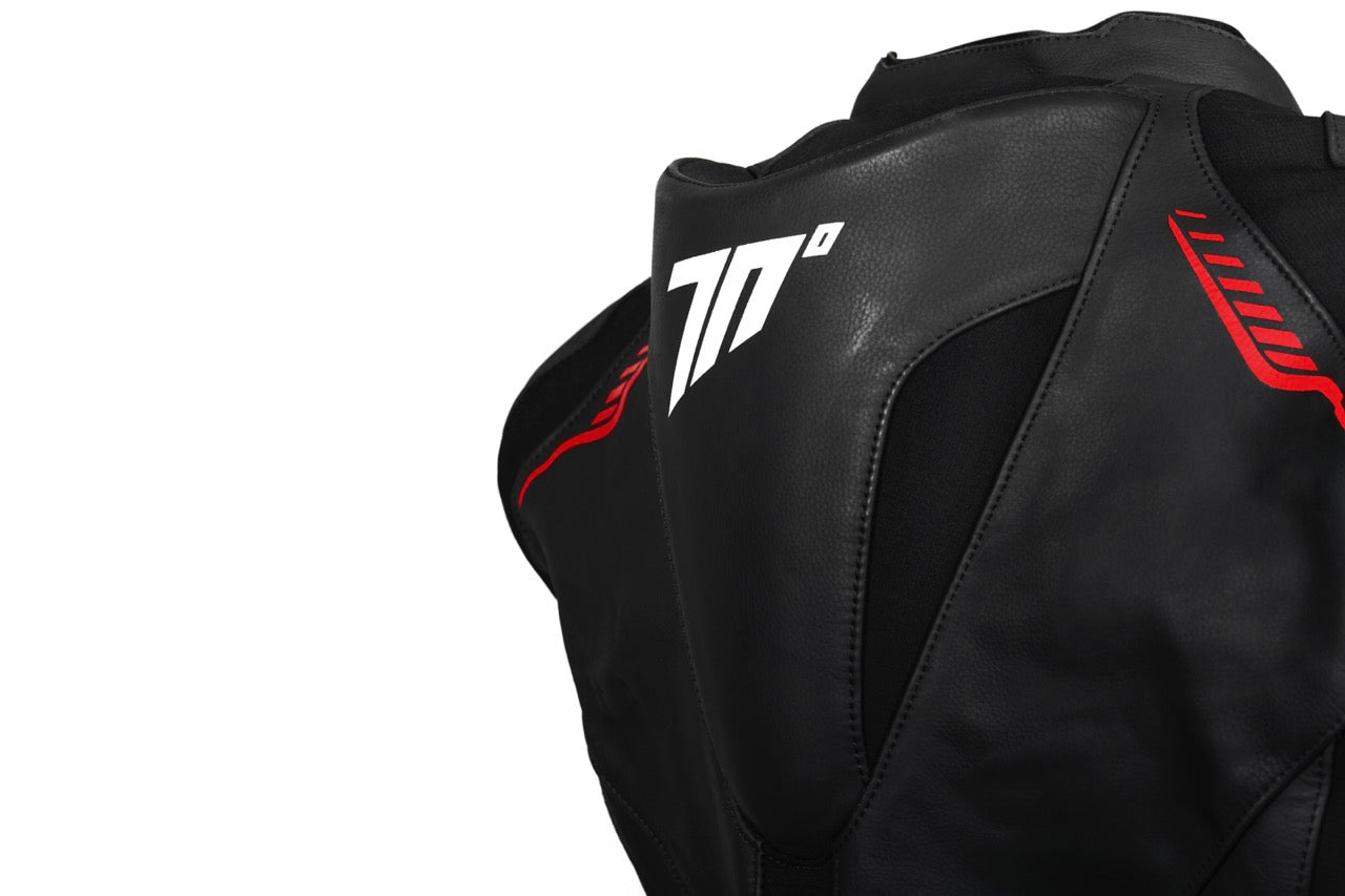 CHAQUETA SD-JL24 SPOILER HOMBRE NEGRO/ROJO