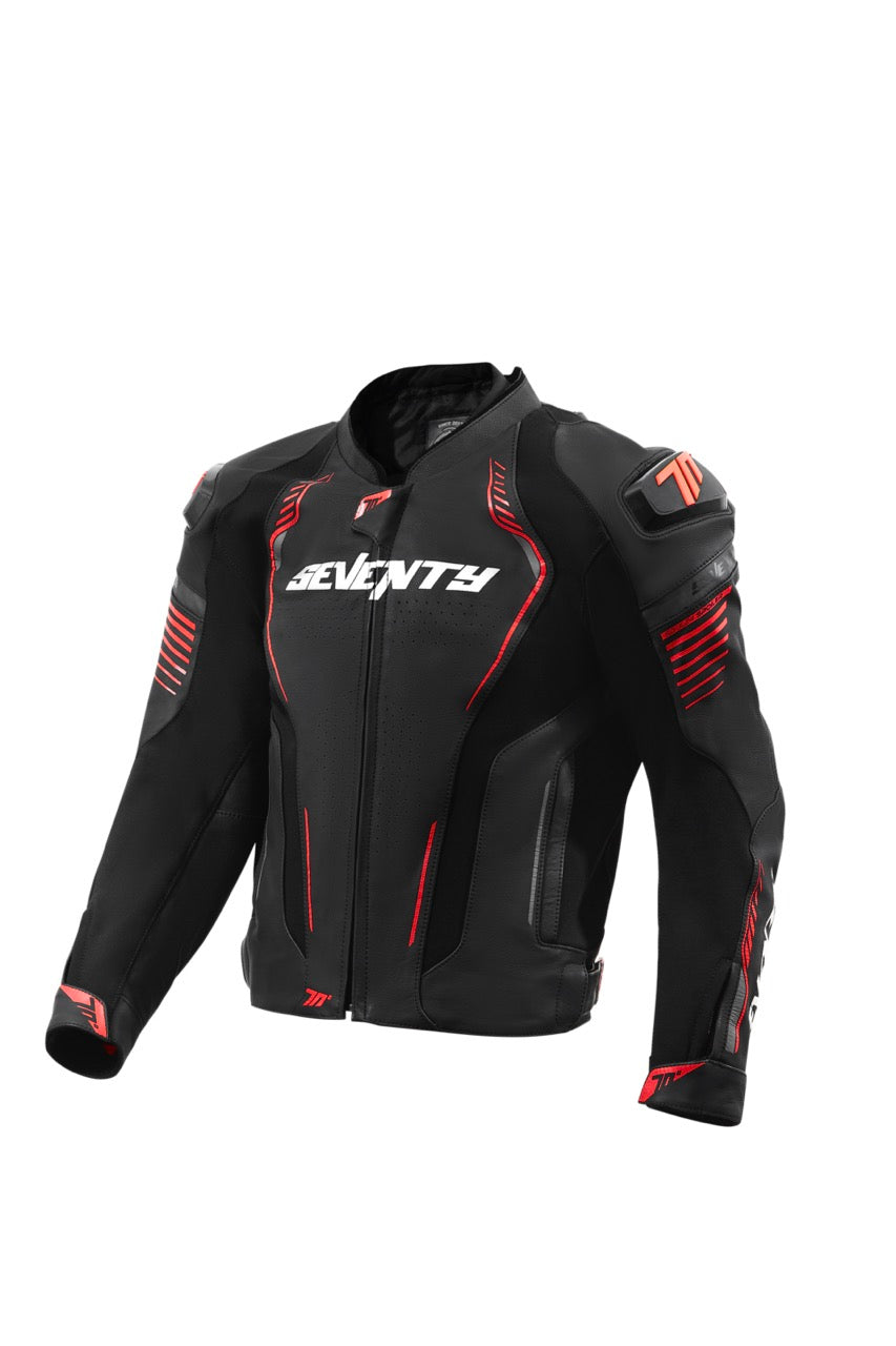 CHAQUETA SD-JL24 SPOILER HOMBRE NEGRO/ROJO