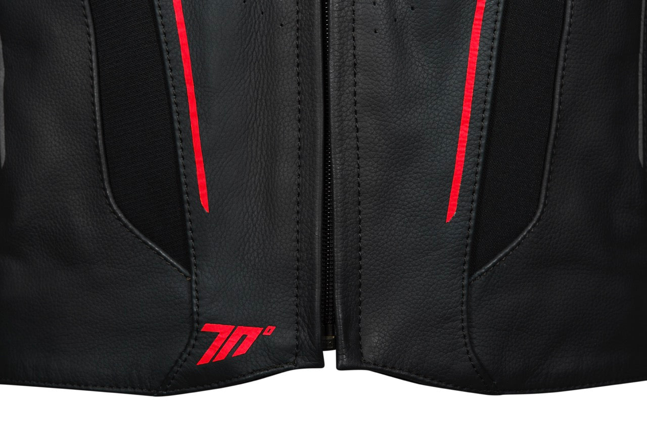 CHAQUETA SD-JL24 SPOILER HOMBRE NEGRO/ROJO