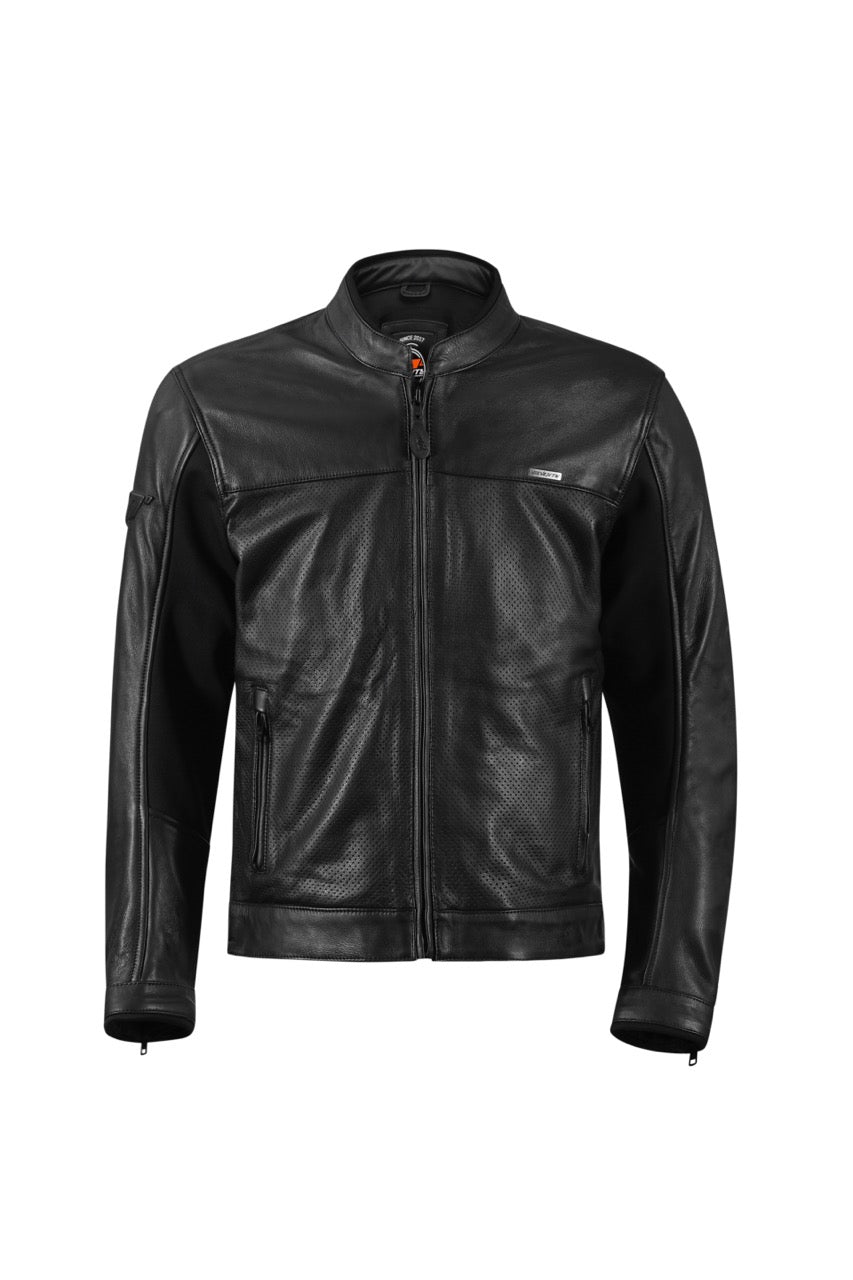 CHAQUETA SD-JL4 LEGEND CLASSIC PIEL VERANO HOMBRE NEGRO